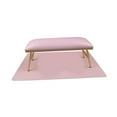 thumbnail image 4 of Nail Art Hand Pillow and Mat Arm Rest for Nails for Salon Arm Nail Techs Use Pink, 4 of 9