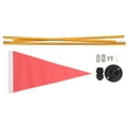 thumbnail image 1 of Bandera de seguridad para kayak YUNYI BRAND asta de Aluminio con kit de base, 1 of 8