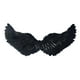 thumbnail image 4 of Disfraz de ala de ángel, accesorios de Halloween para fiesta, festival, cumpleaños. negro M, 4 of 9