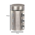 thumbnail image 2 of Cannister Mainstays Vidrio Calizo Cubierta de Acero Inoxidable 1 Litro Ventanillas Cuadradas, 2 of 4