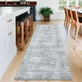 thumbnail image 2 of Hasoo 2' x 6' Runner Rugs for Hallways Non Slip Kitchen Rug with Rubber Backing Indoor Gray Rug, 2 of 7