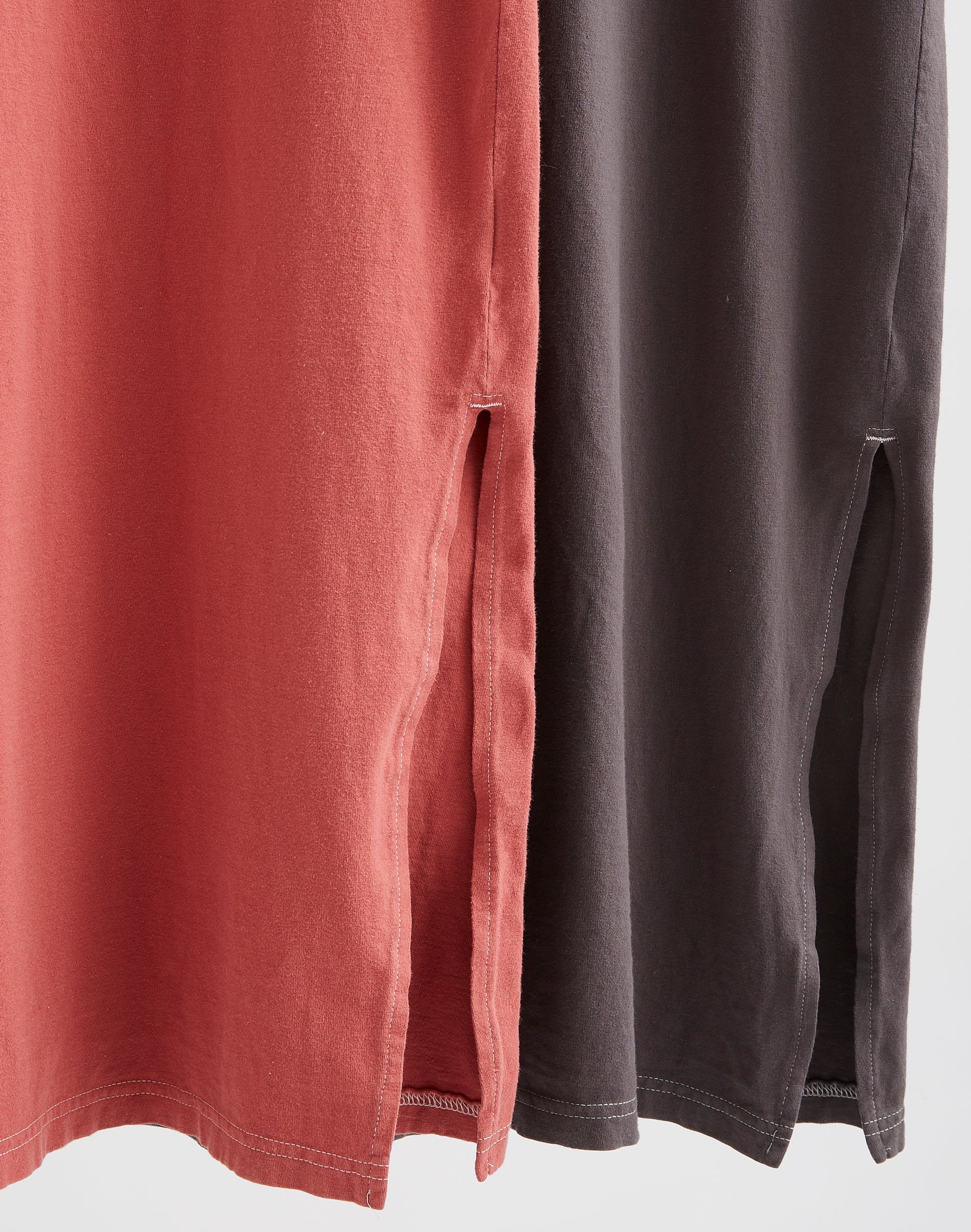Hanes Women's Garment Dyed Midi Dress Spanish Moss XS