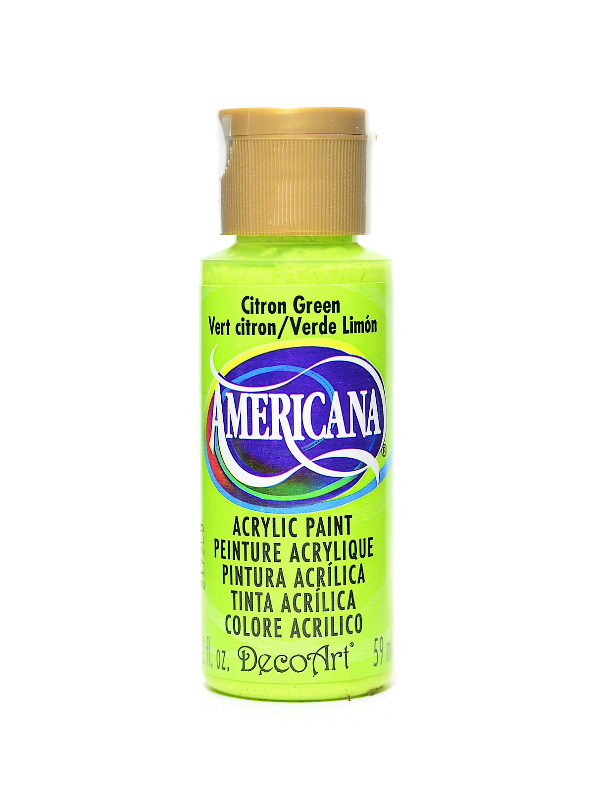 Americana Acrylic Paint 2oz Light Lime