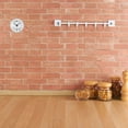 thumbnail image 4 of BRIGHTFUFU 1Pc Waterproof Wall Clock Bathroom Mute Wall Clock Suction Cup Hanging Clock, 4 of 8