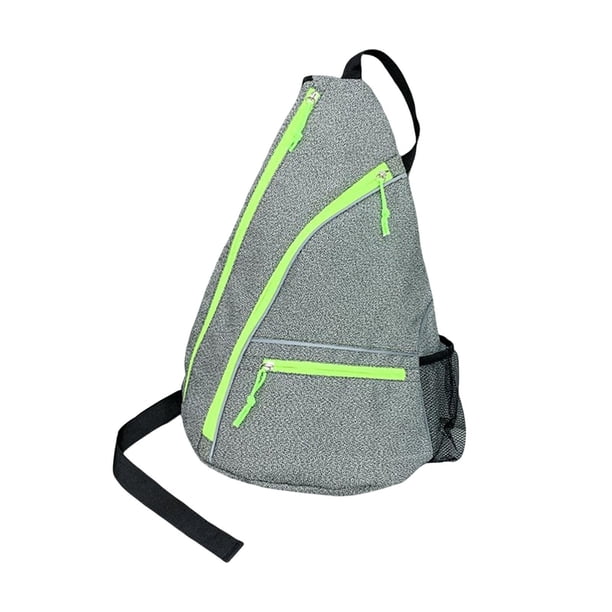 Bolsa de transporte para raquetas de pickleball, ligera, portátil, grande, multifunción gris oscuro