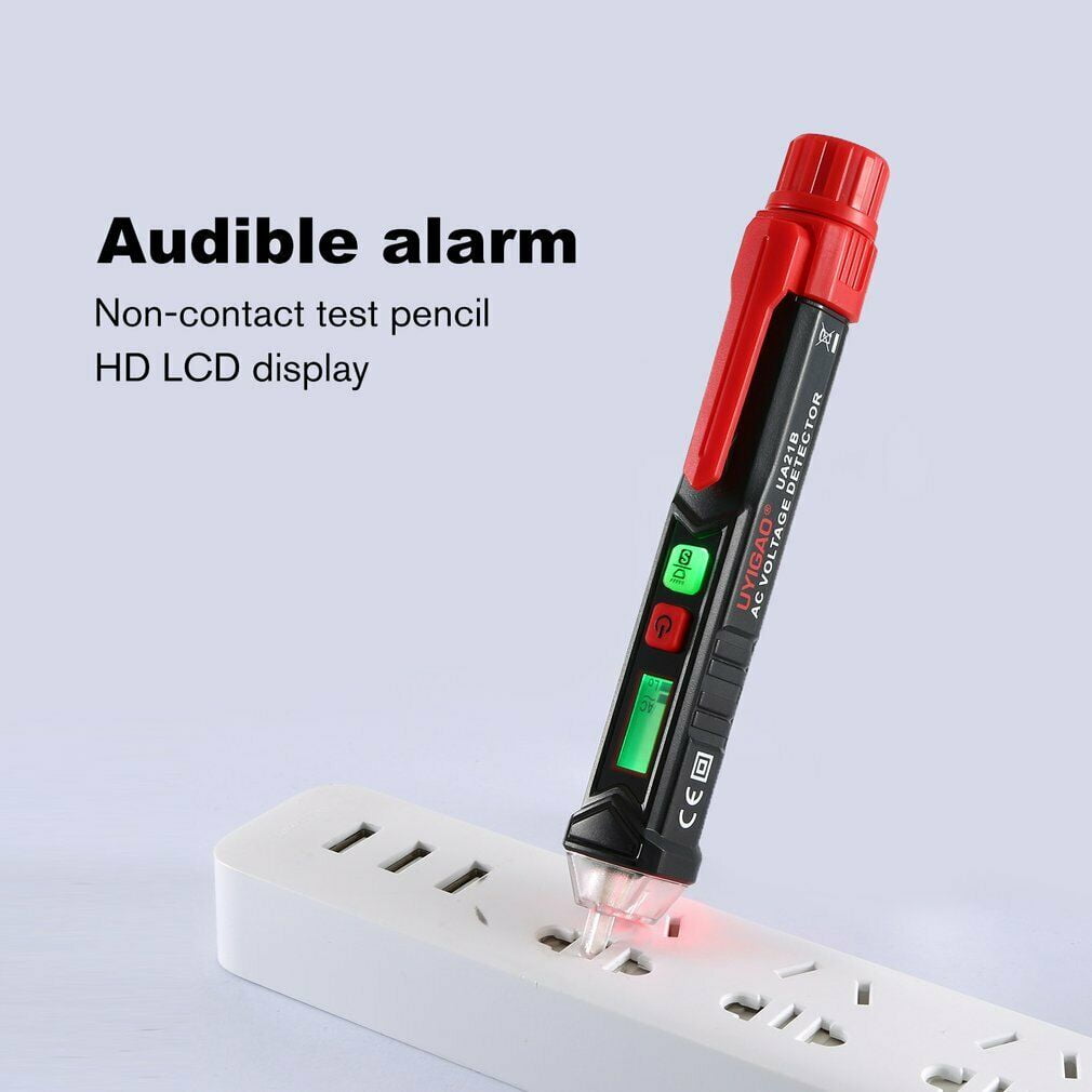 Non Contact Voltage Tester, LED Indicator and LCD Display ...