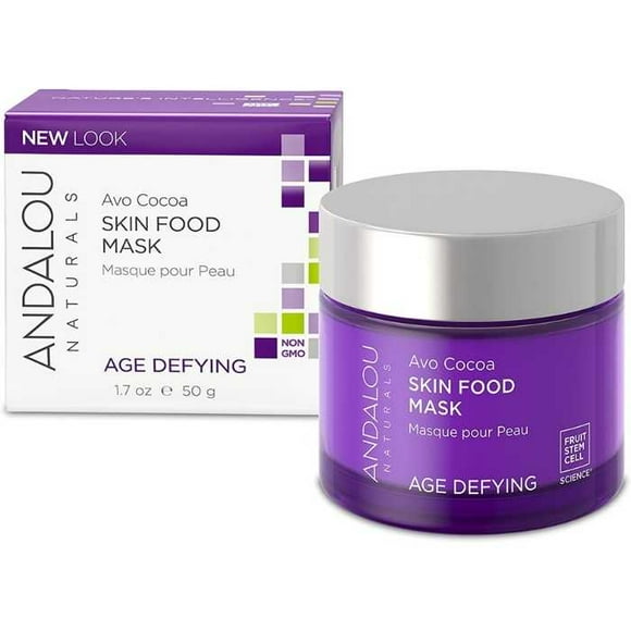 Andalou Naturals - Age Defying Avo Cocoa Skin Food Mask, 50g