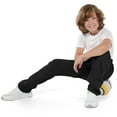 thumbnail image 3 of Resinta 4 Pack Boys Fleece Jogger Sweatpants with Pocket Drawstring Soft Youth Active Athletic Jogger Pants for 5-16 Years, 3 of 7