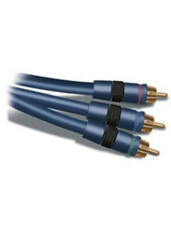Acoustic Research AP090 3 pc Red/Blue/Green Compoment Video Cable (3 feet)