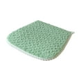 thumbnail image 2 of Gallickan Seat Cushion, Plush Chair Cushion for Winter, Soft Rose Office Chair Pad, Non-Slip 18 x 17 Inch Comfort Cushion for Office Chair, Car, Home, Green, 2 of 6