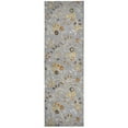 thumbnail image 2 of Alora Decor Milan 3' x 5' Floral Grey/Gray/Rust/Blue Hand-Tufted Area Rug, 2 of 7