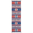 thumbnail image 2 of Nourison Baja Tribal Blue/Red 2'3" x 7'6" Area Rug, (2x8), 2 of 5