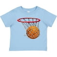 thumbnail image 3 of Inktastic Basketball Swish Boys or Girls Toddler T-Shirt, 3 of 5