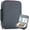 Gray, variant on Mr Pen Bible Case Boho Theme with Pockets Multicolor