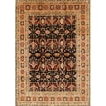 thumbnail image 1 of Ahgly Company Machine Washable Indoor Rectangle Industrial Modern Orange Area Rugs, 8' x 10', 1 of 7