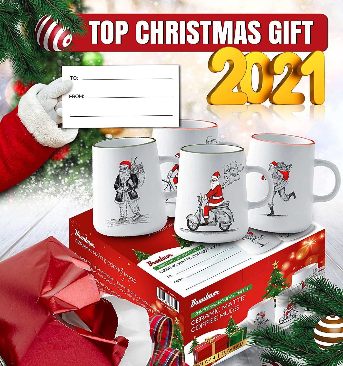 Christmas Gifts Large Coffee Mugs Giant LARGEST MUG IN THE WORLD GIFT BOXED  Cup
