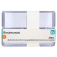 thumbnail image 5 of Pen+Gear Clear Drawer Organizers, Clear, 4 Pieces, 5 of 9