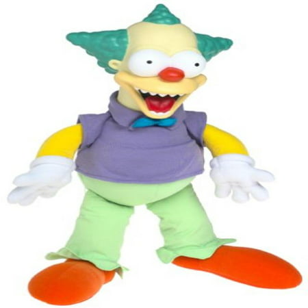 Bart Simpson's * GOOD / EVIL * KRUSTY THE CLOWN Talking Doll as seen in The Simpsons Treehouse of Horror