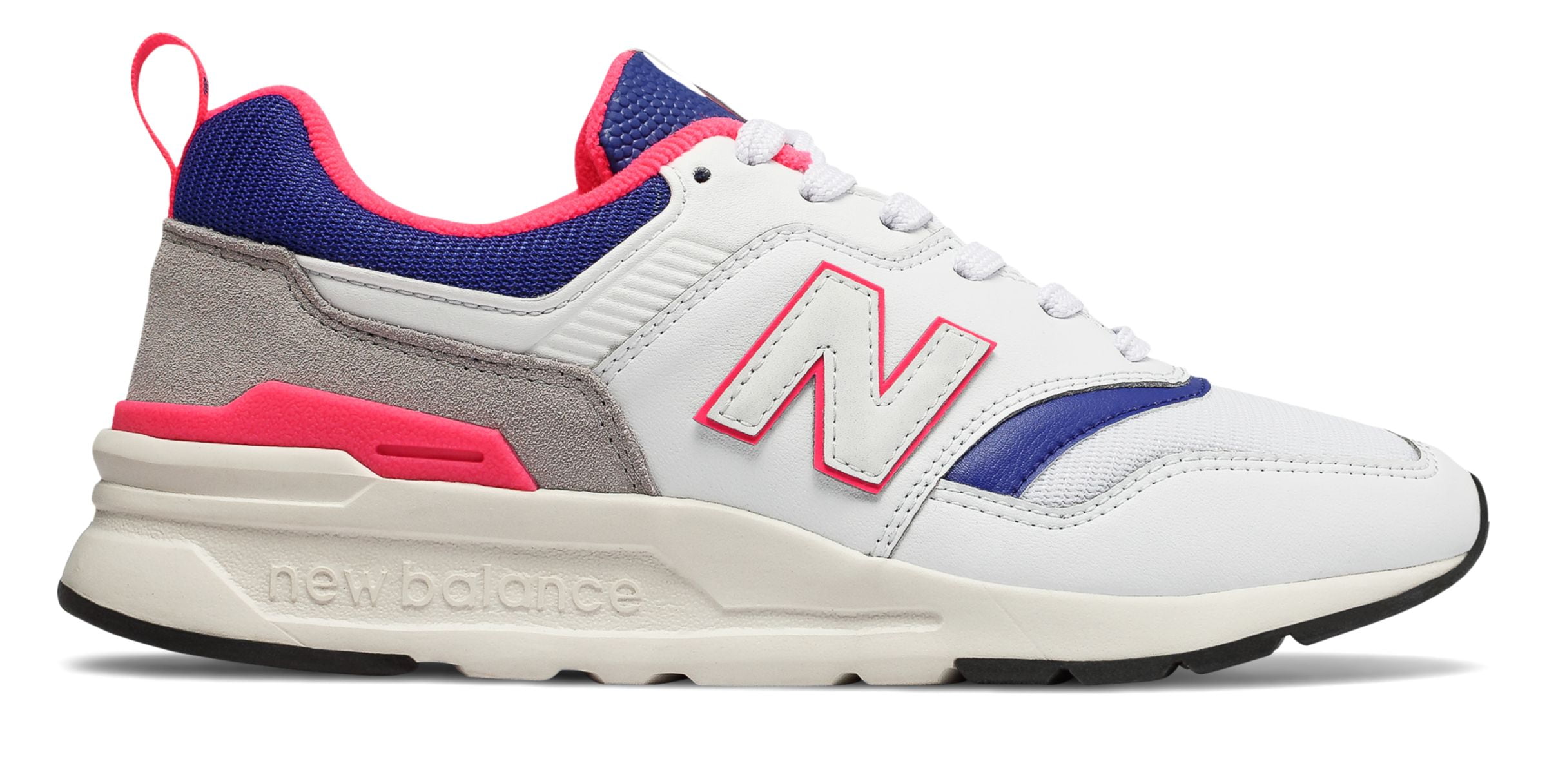 New Balance - New Balance Women's 997H Classic Shoes White with Blue