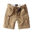 thumbnail image 2 of COSFO Relaxed Fit Men's Cargo Shorts Solid Casual Work Shorts Outdoor Multi Pockets Shorts, 2 of 5