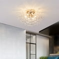 thumbnail image 2 of Pendant Light, Flush Mount LED Chandelier, Crystal Ceiling Lamp 110-120V, 2 of 12