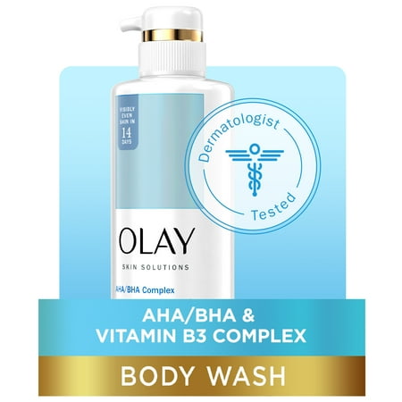 UPC 030772107850 product image for Olay Skin Solutions Women s Body Wash with AHA/BHA Complex  for All Skin Types   | upcitemdb.com