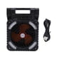 thumbnail image 2 of Ventilador Solar Para Acampar, Ventilador Portátil Solar Recargable, Puerto De Cargador USB Plegable, Ventilador De Campamento, Banco De Energía Con Luz LED Para Acampar, Pescar,, 2 of 7