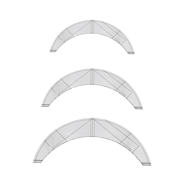 Multi-function Quilting Ruler Tablecloth Braided Twist Template DIY Sewing Craft