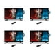 Pyle 4 x PTVDLED32.5 Écran Large de 32 Pouces 1080p LED HD TV avec Lecteur DVD (4 Pack) – image 1 sur 9
