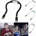 thumbnail image 2 of Portable Neck Reading Light, Battery-Powered LED Lamp, Adjustable Brightness, Lightweight and Comfortable Fit, 1 Pack Black, 2 of 4