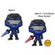 thumbnail image 2 of Funko Pop! Halo Infinite Set de 3 Pzas Recluta con Pistola de Plasma Spartan Mark V B con Espada Azul y Escharum con Hacha de Gravedad, 2 of 7
