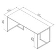 thumbnail image 5 of Office by kathy ireland® Method 60W Table Desk, Cocoa, 5 of 8