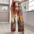 thumbnail image 2 of Descendants Womens Comfy Pajama PJ Pants Lounge Pants Sleepwear Drawstring PJ Bottoms Pants, 2 of 7