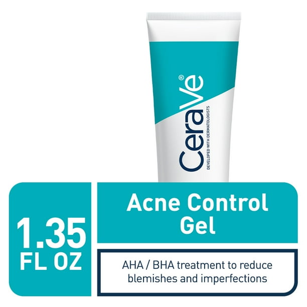 CeraVe Salicylic Acid Acne Control Gel, Acne Treatment for Face 1oz