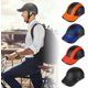thumbnail image 2 of Medio casco Harley, casco de béisbol, casco retro ligero azul para hombres y mujeres, 2 of 5