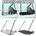 thumbnail image 1 of Fiudx Cama Colgante para Mascotas, Asiento de Ventana con Ventosa, Diseño Seguro y Cómodo, Fácil de Instalar, Duradera y Suave, Material Apto para Mascotas, Ideal para Gatos, Tamaño 51 X 31 Cm, 1 of 4
