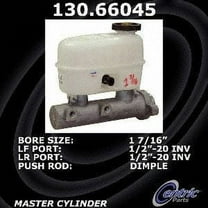 Centric Parts Brake Master Cylinder P/N:131.66045 Fits select: 2003-2007 CHEVROLET SILVERADO, 2003-2006 GMC NEW SIERRA
