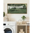 thumbnail image 3 of Drsoum Vintage Landscape Wall Art Laundry Room Classic Wall Prints Modern Farmhouse Bathroom Office Decor 8x16in Natural Framed, 3 of 6
