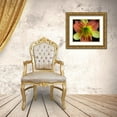 thumbnail image 3 of Reynolds, Richard 30x26 Gold Ornate Wood Framed with Double Matting Museum Art Print Titled - Daylily 2, 3 of 4