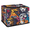 Multicolor 3, variant on CURLYOOT Black White Cats Storage Bin with Zipper Lid Foldable Storage Basket Box Clothes Organizer Container for Closet, Shelf, Bedroom, Home Decor
