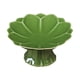 thumbnail image 1 of Plato de cerámica con base en forma de loto, elegante soporte para frutas y verduras, frutero verde, 1 of 9