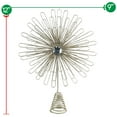 thumbnail image 4 of Ornativity Flower Sunburst Tree Topper - Christmas Glitter Holiday Starburst Decoration, 4 of 6