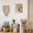 thumbnail image 3 of Stupell Industries Cottage Glass Vase with Spring Blooms White Framed Giclee Art, 11 x 14, by The Prints Vibe, 3 of 8