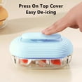 thumbnail image 4 of Binmer Household Ice Making With Automatic Storage Integrated Capacity Pressing Ice Tray With 6 Cavities, 4 of 7