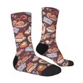 thumbnail image 4 of Yiaed Love Heart Print Great elasticity Crew Socks Sports socks for Men and Women, 4 of 5