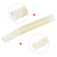 thumbnail image 4 of Abatible Cubierta Drenaje Tapón Inoxidable Acero Drenaje Ensamblaje Grifo Fregadero Colador con 70cm Plástico Tubería para Lavamanos con Rebosadero, Blanco 1 Juego, 4 of 7