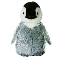 Aurora - Medium Gray Flopsie - 11" Penny Penguin - Adorable Stuffed Animal