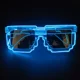 thumbnail image 4 of Gafas de sol LED para fiestas que brillan en la oscuridad, gafas de mosaico intermitentes UV400, regalo unisex, gafas luminosas LED, 4 of 6