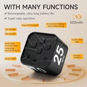 Rotating Pomodoro Timer,Desk Productivity Flip Timer, ADHD Tool Cube Countdown Stopwatch for Work, Study,Kitchen
