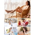 thumbnail image 5 of Fuzzy Socks for Women Fluffy Cozy Slipper Socks Fall Socks Gifts, 5 of 6